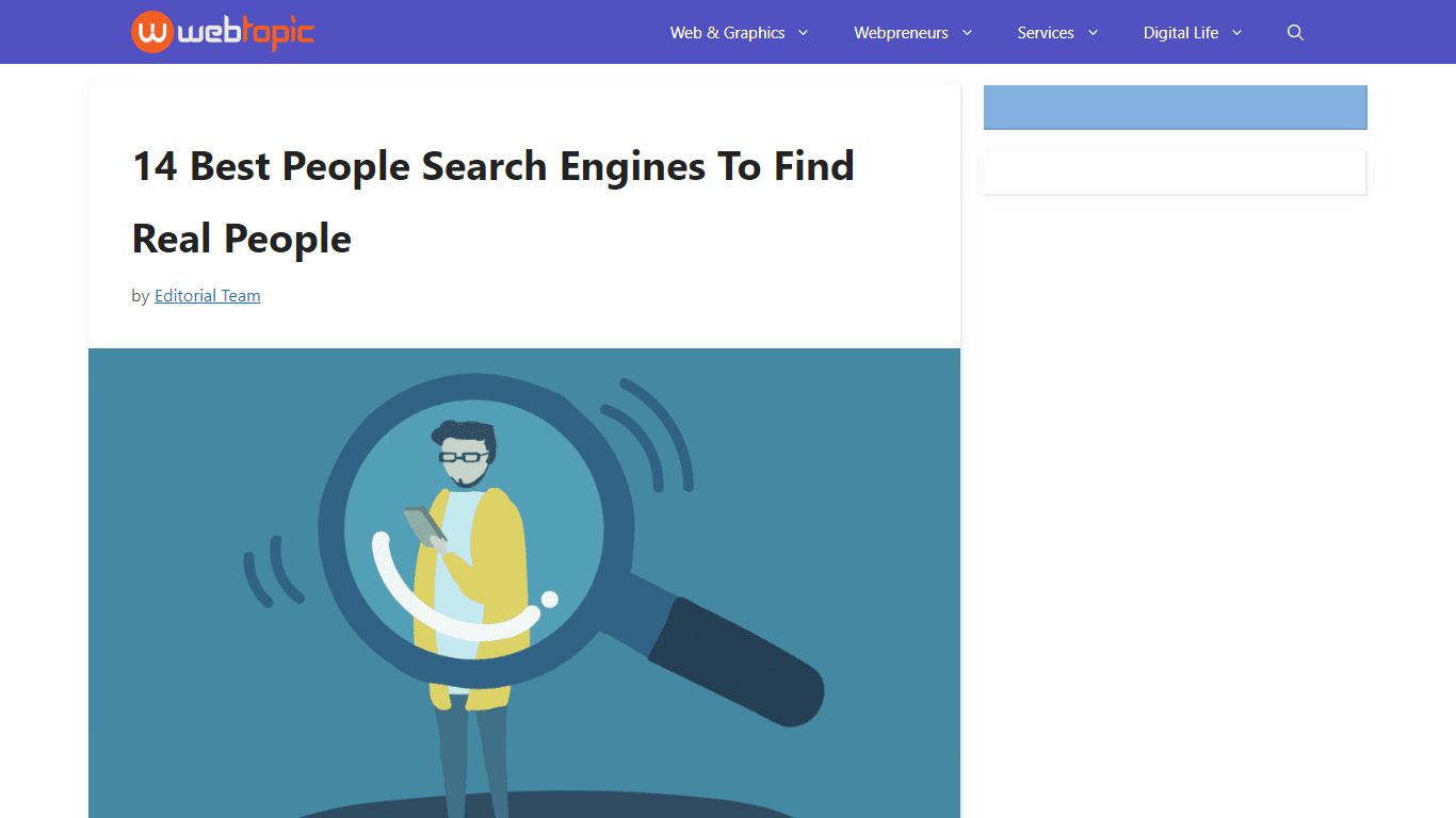 14 Best People Search Engines To Find Real People - WebTopic